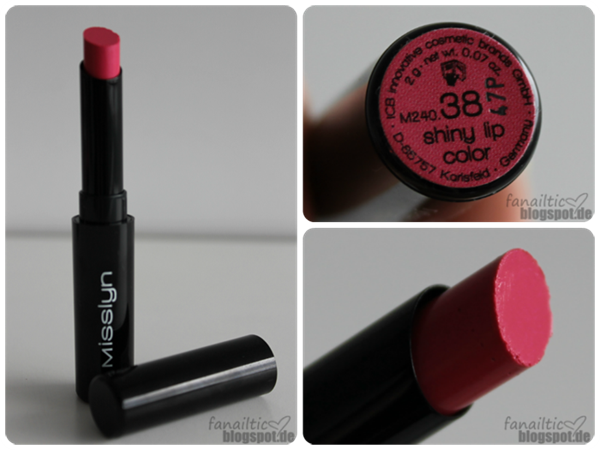 Misslyn "prima ballerina" LE shiny lip color #38 "grand plié" Misslyn "prima ballerina" LE shiny lip color #38 "grand plié"