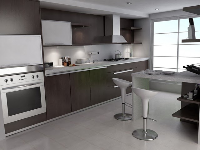desain dapur sederhana modern