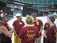 Our drive team strategizing during the international finals