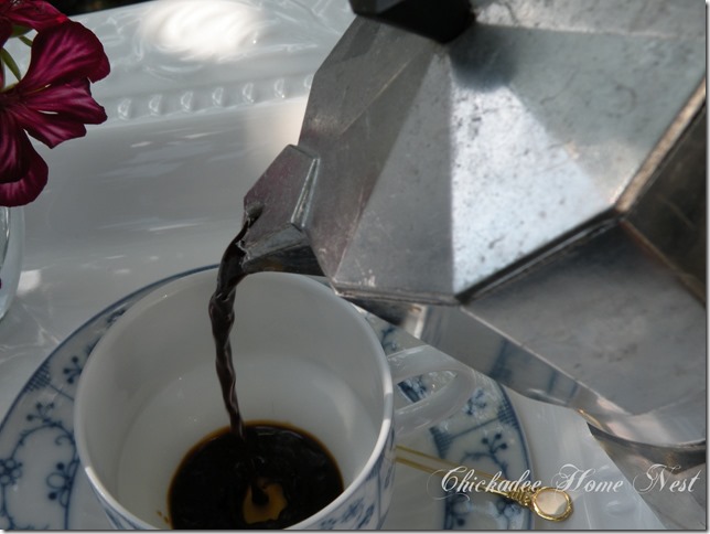 Bustelo, espresso at Chickadee Home Nest
