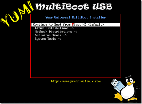 YUMI-2.0.1.5 – Multiboot USB Creator2