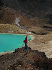 Above the Emerald Lakes, Tongariro Crossing