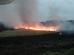 Picture taken by the Landowner towards the end of the day
