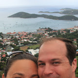 Self-Portrait At Crown Bay Lookout - St. Thomas, USVI