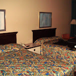 my hotel room in Cape Canaveral, United States 
