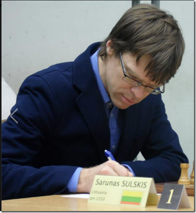 GM Sarunas Sulskis, Lithuania (picture by Lara Barnes)