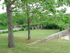 These walls were originally a reservoir - the garden's hilltop location made it perfect for the waterworks that were there years ago.
