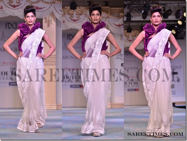 White_Designer_Saree