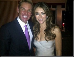 shane-warne and Elizabeth