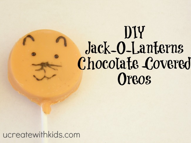 chocolate covered oreos for halloween