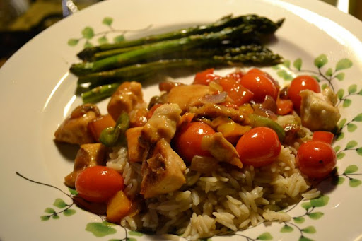 One-pan Balsamic Chicken; Andrea Lynaugh