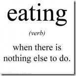 eating