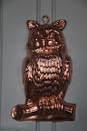 Francesca, what do you suppose this beautiful mold is used for?  Owl mousse?  I hope not!