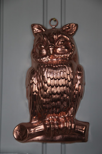 Francesca, what do you suppose this beautiful mold is used for?  Owl mousse?  I hope not!