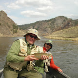2008 05.03 Barry Brown group with Josh Lauer on the Missouri