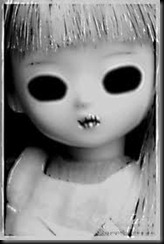 eyeless doll