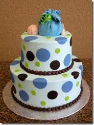 baby shower cake boy