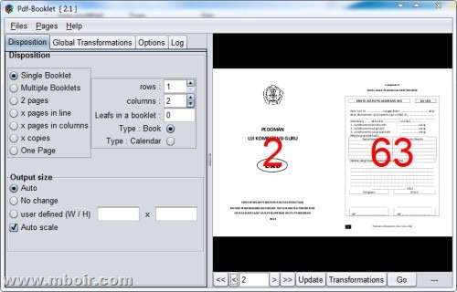 PDF Booklet - mboir