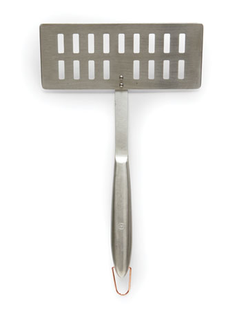 No more messy fish grilling with this extra wide spatula. No more messy fish grilling with this extra wide spatula.