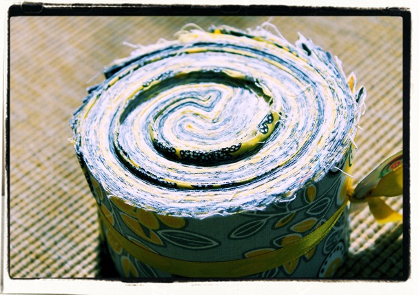 jellyroll fabric diy