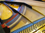 bechstein 9 upright piano Ebony