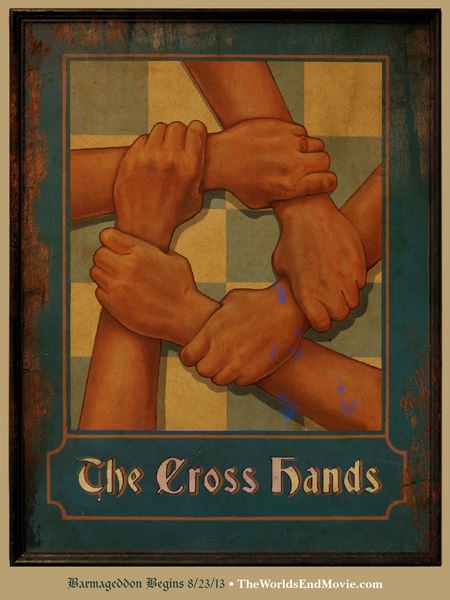 Four The World's End Pub Sign Posters 03