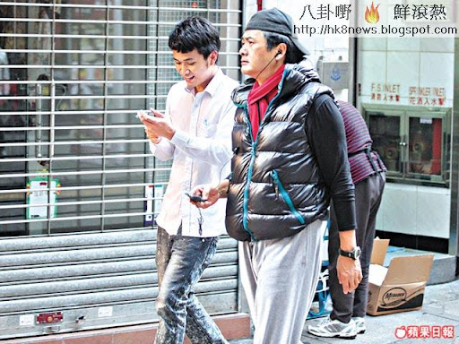 發哥影完相，與攝影友相約在尖沙嘴喝下午茶。