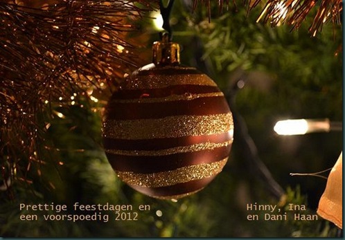 Kerstkaart 2011