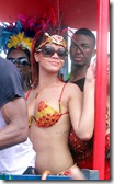 Rihanna in bikini in a Kadooment Day parade in Barbados 3