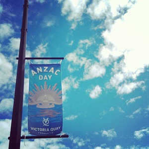 anzac day at victoria quay