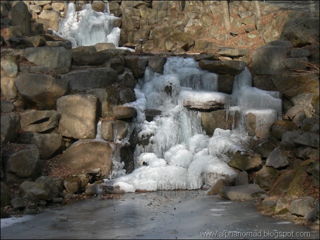 Frozen Water Fall
