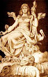 Frigg With Her Distaff And Animals