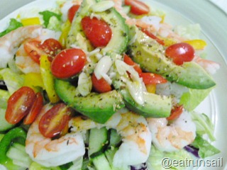 Jan 6 Avocado and Shrimp Salad 002 Jan 6 Avocado and Shrimp Salad 002