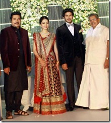 Dulquar Salman Wedding Reception Pics show stills