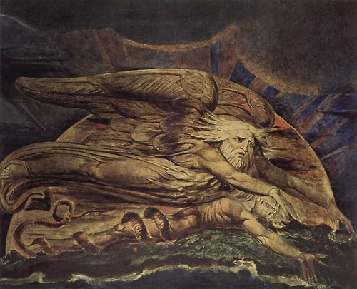 And Elohim Created Adam 1795 By William Blake, William Blake