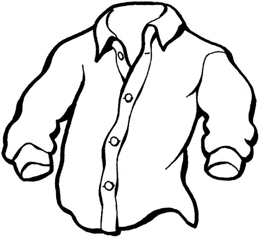 DIBUJOS DE CAMISAS Y CAMISETAS PARA COLOREAR DIBUJOS DE CAMISAS Y CAMISETAS PARA COLOREAR