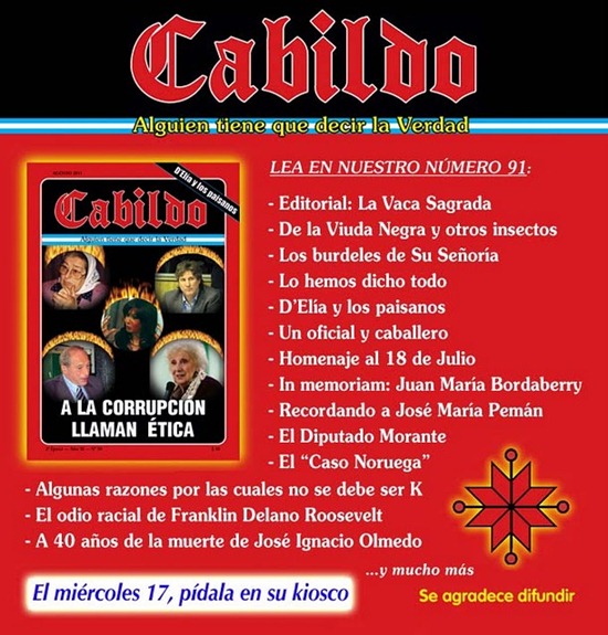 Temario Revista Cabildo 91