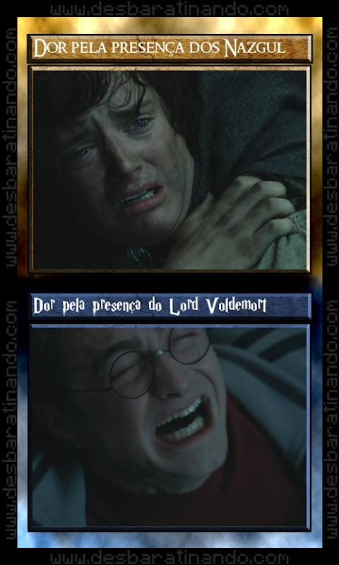 14 dor com a proximidade do mal senhor dos anéis Vs harry potter 14 dor com a proximidade do mal senhor dos anéis Vs harry potter