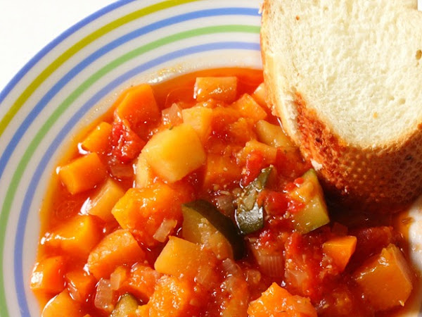 {Recipe} Chunky Vegetable Stew : Slow Cooker