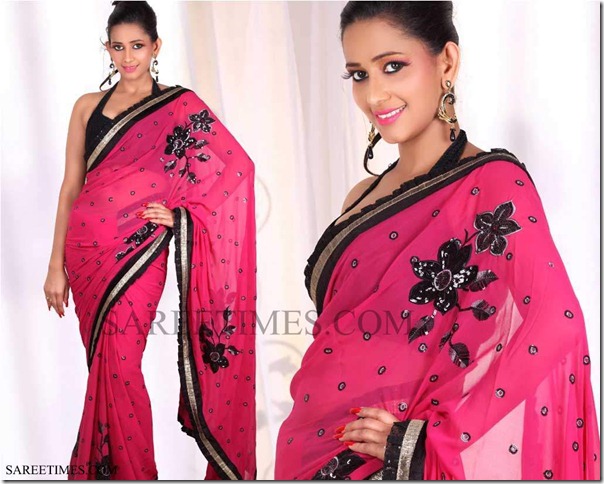 Sanjana_Singh_Pink_Saree