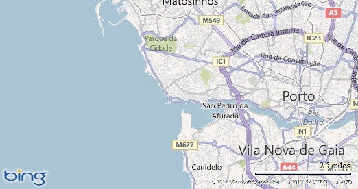 Imagem no mapa