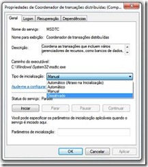 Desativando serviços