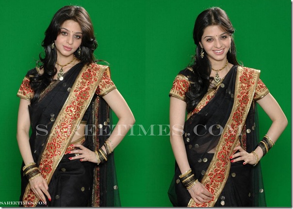 Vedika_Black_Saree