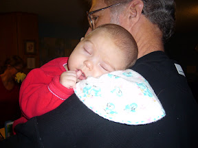 Naomi loves to slurp on her fingers and thumbs