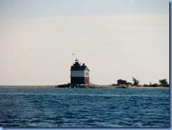3273 Michigan - Shepler's Ferry to Mackinac Island Lake Huron - Round Island Lighthouse