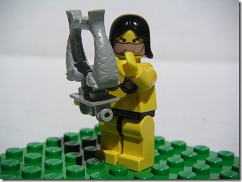 A Lego Greek Muse of Dancing A Lego Greek Muse of Dancing
