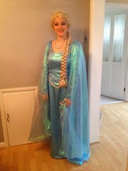 Beth as Princess Elsa