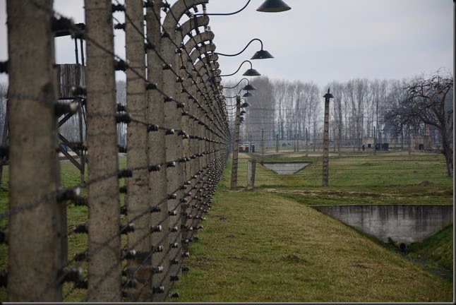 Birkenau - belső kerítés
