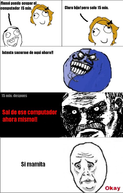 Tambien te sacan de la PC en tu mejor momento