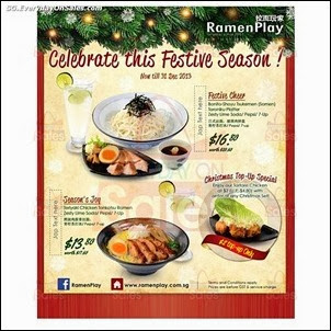 RamenPlay Christmas Set Promotion Singapore Jualan Gudang EverydayOnSales Offers Buy Sell Shopping
